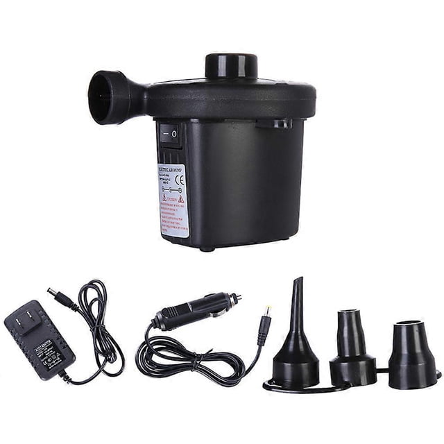 Electric Air Pump Inflate Deflate Pumps Car Inflator Electric Pump Quick-Fill Air Pump for Air Mattresses Paddling Pools Beach Toys with US Plug_Perfect Gift