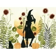 thumbnail image 2 of Popp, Grace 14x12 White Modern Wood Framed Museum Art Print Titled - The Witchs Garden II, 2 of 4