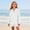White, variant on Fesfesfes Girls Twirly Ruffle Hem Hooded Dress Long Sleeve Casual Loose Fit Dress for Kids Basic Everyday Play Dress Party Holiday Wear(White,13-14 Years)