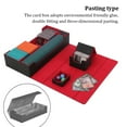 thumbnail image 4 of QualitChoice Lightweight Trading Card Deck Box Carrying Case Collectible Game Card Wear-resistant Protectors Three-dimensional Container Gary, 4 of 6