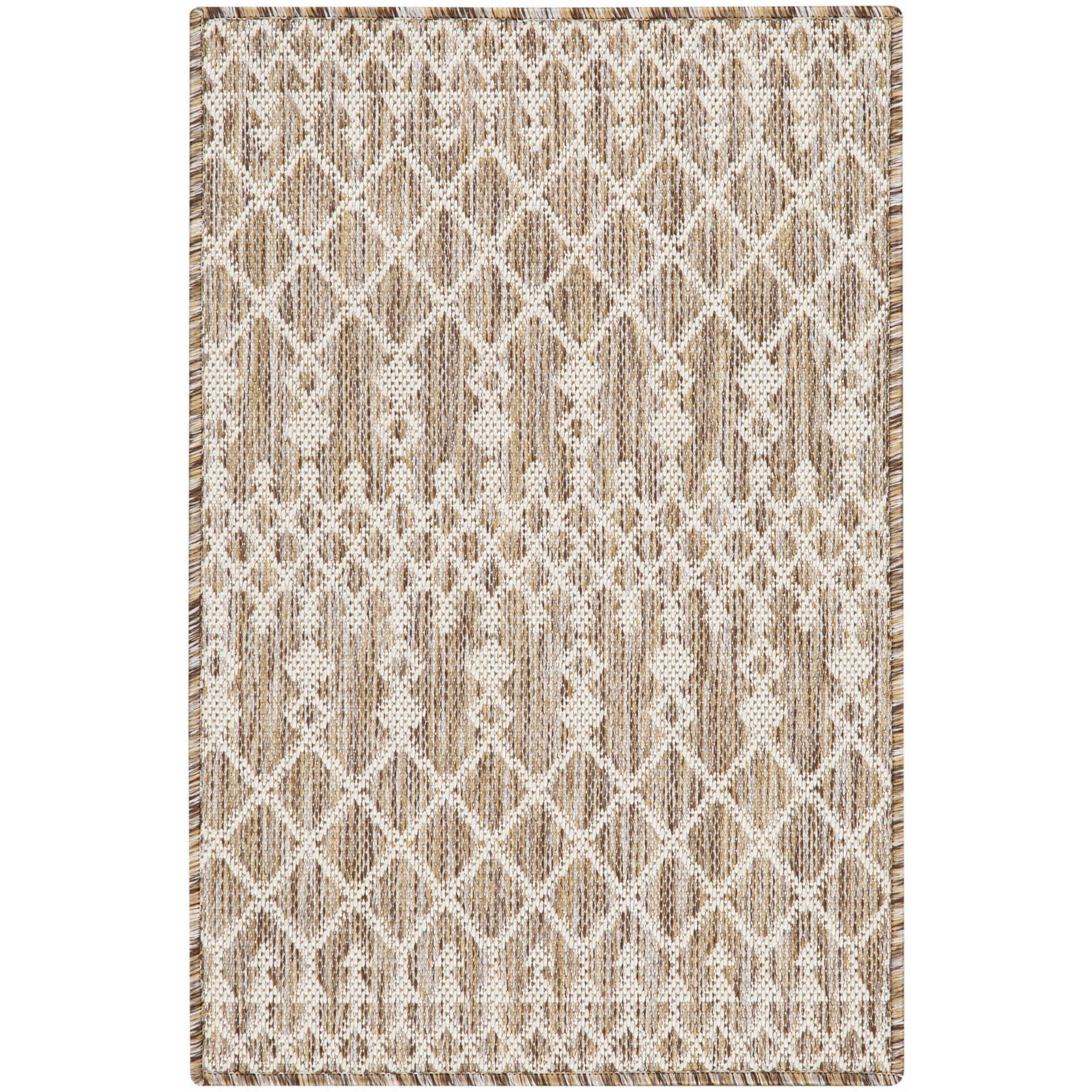 Nourison Positano 2' x 3' Beige Modern Rug