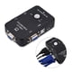 thumbnail image 3 of Puerto USB VGA KVM 2 Y Cables Para Monitor Compartido De Computadora, 3 of 7