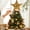 C169, variant on Iumwxz Christmas Lights Christmas Tree Topper Party Decorations Iron Luminous Silver Five-pointed Star Ornaments with Light String for Holiday Tree Top Decor