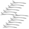 thumbnail image 4 of Pince Bec de Canard, 12 Pcs Pince Bec de Canard Professionnelle Pince à Cheveux Bec de Canard Salon Pince à Cheveux Éprouvée, 4 of 14