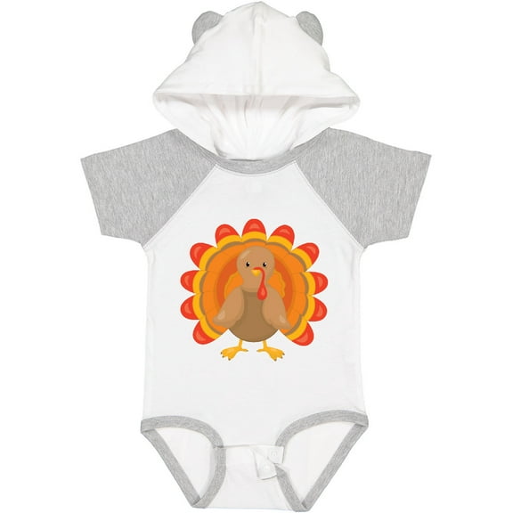 Inktastic Thanksgiving Turkey Boys or Girls Baby Bodysuit