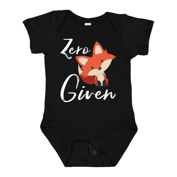 Inktastic Zero Fox Given Boys or Girls Baby Bodysuit