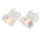 thumbnail image 2 of Powder Brush Round Head Crystal Base Portable Soft Bristles Nail Dust Brush Ergonomic Blush Brush for Makeup Nail Arts, 2 of 5