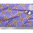 thumbnail image 3 of Soimoi Rayon Fabric Dot & Floral Decorative Decor Fabric Printed Yard 56 Inch Wide, 3 of 3