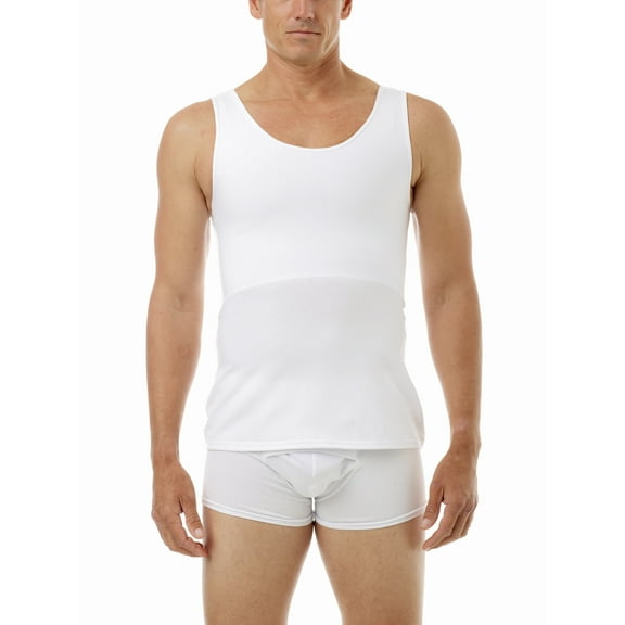 Underworks Cotton Concealer Chest Binder Gynecomastia Compression Tank