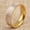 Gold, variant on 6MM Natural Shell Titanium Steel Band Men/Women's Gold/Rose Gold Ring Size 6-10