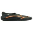 thumbnail image 3 of Fresko Mens Slip On Comfort Water Shoes Gray and Orange 9, 3 of 4