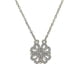 thumbnail image 1 of Collar con trébol de cuatro hojas, colgante magnético plegable en forma de corazón para clavícula, gargantilla abatible, joyería colgante para mujerScvvd, 1 of 4