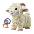thumbnail image 5 of QianGlowElectronic Interactive Singing Walking Lamb Plush Toy, Soft Stuffed Animal with Leash, Baby Toys and Pet Companion for Toddlers,1, 5 of 7