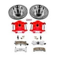 thumbnail image 2 of PowerStop Front Z26 Street Warrior Brake Pad and Rotor Kit with Red Powder Coated Calipers Fits: BUICK CHEVROLET GMC OLDSMOBILE PONTIAC Select Models KC1485-26, 2 of 4