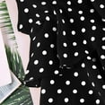 thumbnail image 6 of Jinhomg Kids Girls Layered Dresses Cute Polka Dot Print Cami Dress Toddler Kids Summer Stretch Comfy Sleeveless Midi Dresses Prime Day Deals Today Black 3 Years, 6 of 8