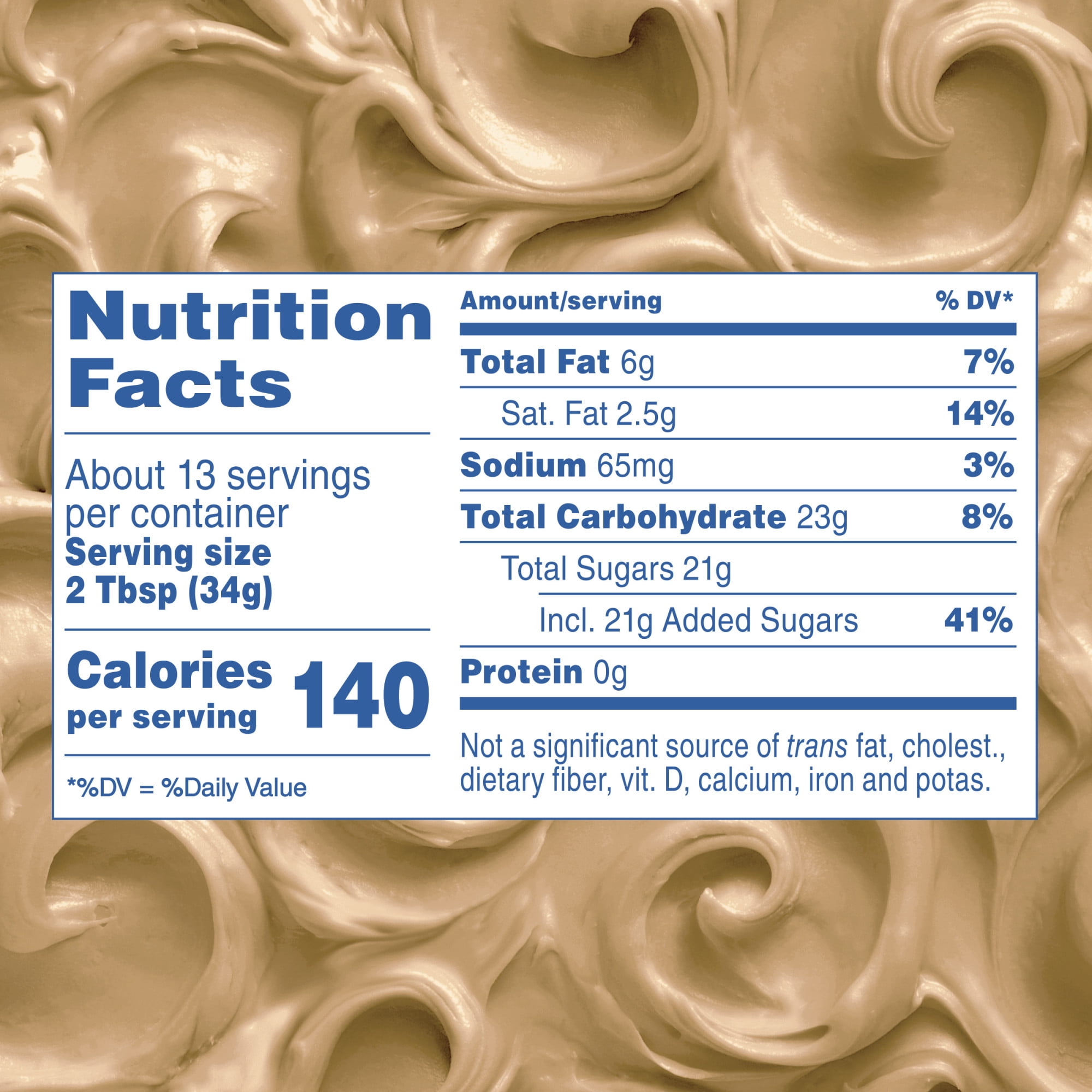 Pillsbury Creamy Supreme Caramel Latte Frosting, 16 oz Tub