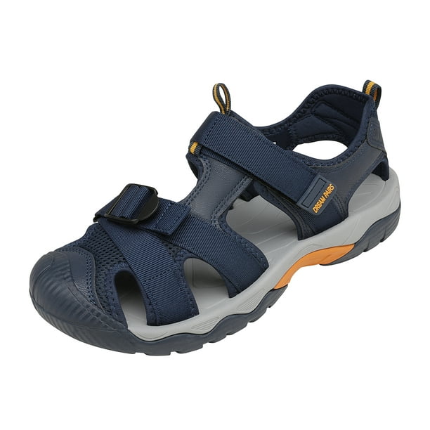 Dream Pairs Men’s Sport Outdoor Hiking Sandals Closed Toe Athletic ...