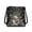 Black Gold Snowman Print, variant on Bow Goose Snowflake Print Crossbody Purse for Women, PU Leather Shoulder Handbag with Adjustable Strap, Cute Satchel for Holiday, Lovely Gift for Mom Wife Girlfriend