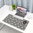 thumbnail image 4 of Kdxio Sparkling Snowflakes Print Large Gaming Mouse Pad,Non-Slip Base,Water Resist Keyboard Pad for Gamer,Office & Home,29.5 x 15.8 in, 4 of 6