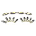 thumbnail image 1 of Canbus Blanco Led Bombilla T10 de Techo Mapa 14pcs Unique Bargains Juego de luces LED para interiores, 1 of 3