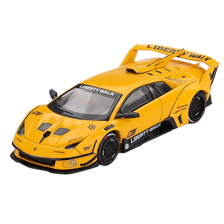 ミニカー LBWK MINI GT MURCIELAGO GT Evo Yellow Lamborghini Murcielago GT EVO LB-Silhouette Works Yellow Limited