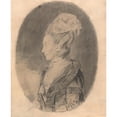 thumbnail image 3 of John Downman 20x24 Black Modern Framed Museum Art Print Titled - Portrait of a Lady., 3 of 5