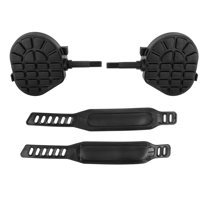 FUEENIRVA 1Set Multipurpose Bike Pedals and Straps with Easy Installation for Indoor and Outdoor Cycling