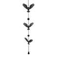 thumbnail image 3 of Whimsical Alchemy Sorcerer Night Goth Owls Metal Wall Hanging Mobile Wind Chime, 3 of 6