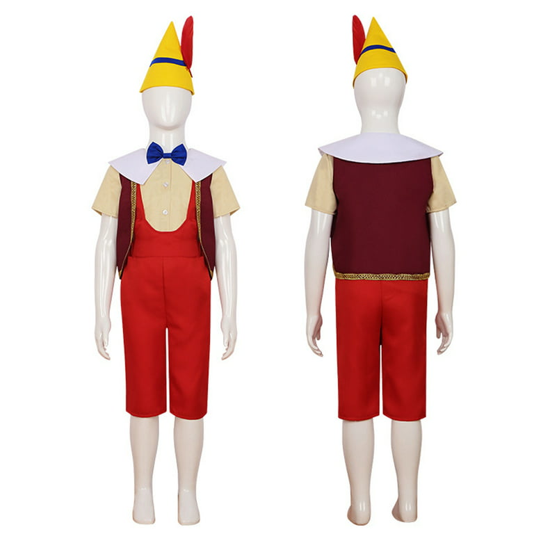 Pinocchio Children's puppet costume, children's puppet costume, fairy tale  character costume, Halloween costume 