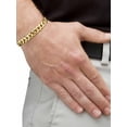 thumbnail image 4 of PalmBeach Jewelry Men's 10.5 mm Curb-Link 9" Bracelet & 30" Chain Necklace 2-Piece Set, 4 of 5