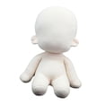 thumbnail image 1 of Muñeca de peluche de 7,87 pulgadas con cuerpo en para crear tus propias muñecas, manualidades, muñeca sentada para vestir, figura de peluche,, 1 of 8