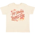 thumbnail image 3 of Inktastic Nonna Loves Me Granddaughter Flowers Girls Toddler T-Shirt, 3 of 5