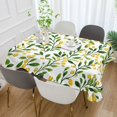 thumbnail image 2 of Yayeee Tablecloths 54" x 72" Rectangle Wrinkle Resistant Party Table Cover, Olive Leaf, 2 of 8