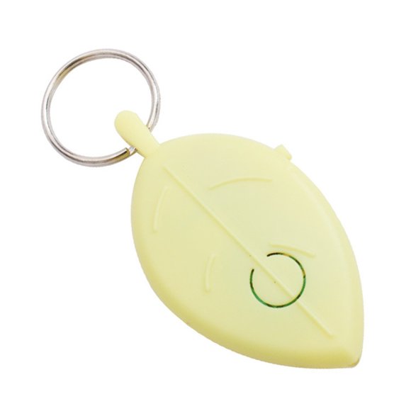 Key Locator Device: ABS Material, Whistle-Activated, LED Torch, 4 Colors, with Chain Ring and Installed Battery