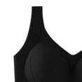 thumbnail image 4 of Kvture Supportive Bras for Older Women Seamless Wireless Push Up No Underwire Full Coverage Comfortable Bralette Black Bra XXL, 4 of 4