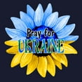 thumbnail image 3 of CafePress - Pray For Ukraine Blue And Yellow Sunflower Sweatsh - Zip Hoodie, Classic Hooded Sweatshirt with Metal Zipper, 3 of 4