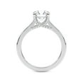 thumbnail image 5 of IGI Certified 2 Carat Princess Shape Lab Grown Diamond Engagement Ring | 14K White Gold | Agnes Criss Cross Prong Solitaire Diamond Ring | FG-VS1-VS2 Quality Friendly Diamonds, 5 of 6