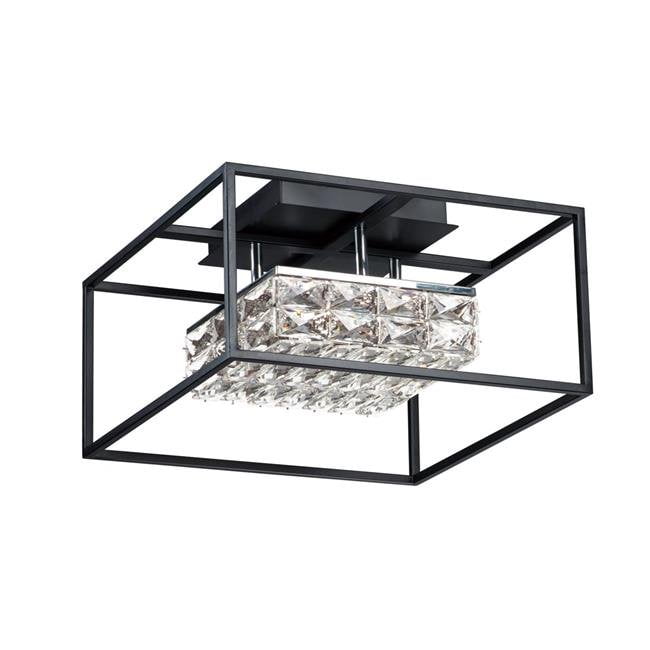 Et2 Lighting E23300 20bk Zephyr Led Flush Mount Black Canada - Zephyr Led Crystal Semi Flush Ceiling Light Chrome Et2 Lighting E23300 20bk Zephyr Led Flush Mount Black Canada - Zephyr Led Crystal Semi Flush Ceiling Light Chrome