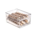 thumbnail image 2 of Rolling Refrigerator Organizer, Sliding Storage Container, 36-Compartment Design, Stainless Steel Frame, For Kitchen/Office, Efficient Food Storage, Compact Tray Organizer, Heavy-Duty Wheels,, 2 of 8