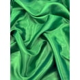 thumbnail image 2 of EOVEA - Satin Fabric by the Yard - 60" Wide Smooth Shiny Satin Fabric for Sewing, Lining, Upholstery, Costumes, Home Décor & DIY Crafts Lightweight Soft-Draping Fabric (Kelly Green, 2 Yard), 2 of 3