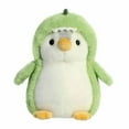 thumbnail image 1 of Aurora Peluche Pompom Penguin - Compagnons Vibrants - Amusement Sans Fin - Vert 7 Pouces, 1 of 1