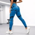 thumbnail image 2 of Akiihool Womens Yoga Pants Leggings with Pockets for Women, Soft High Waisted Tummy Control Workout Yoga Pants (Dark Blue,XXL), 2 of 5