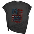 thumbnail image 2 of VKOYWKM 4th of July Shirts for Women American Flag Print T Shirts Womens Summer Tops Short Sleeve Crew Neck Patriotic Tees, 2 of 6