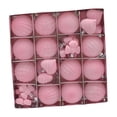 thumbnail image 3 of Adornos navideños colgantes para el árbol, bolas navideñas, adornos decorativos Rosa, 3 of 9