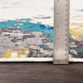 thumbnail image 3 of Hauteloom Dover Living Room, Bedroom Area Rug - Contemporary - Teal, Navy, Mustard - 5'3" x 7'7", 3 of 11