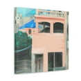 thumbnail image 2 of Minimalist Cityscape Scene - Canvas, 2 of 10