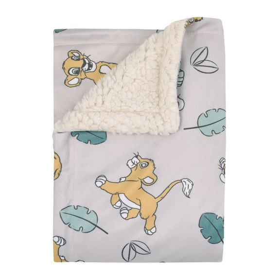 Disney Lion King Future King Simba Sherpa Baby Blanket