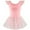 Pink, variant on Emy Dola Kid Girls Ruffle Sleeve Ballet Skirted Leotard Shiny Dance Tutu Dresses Gymnastic Tulle Outfits