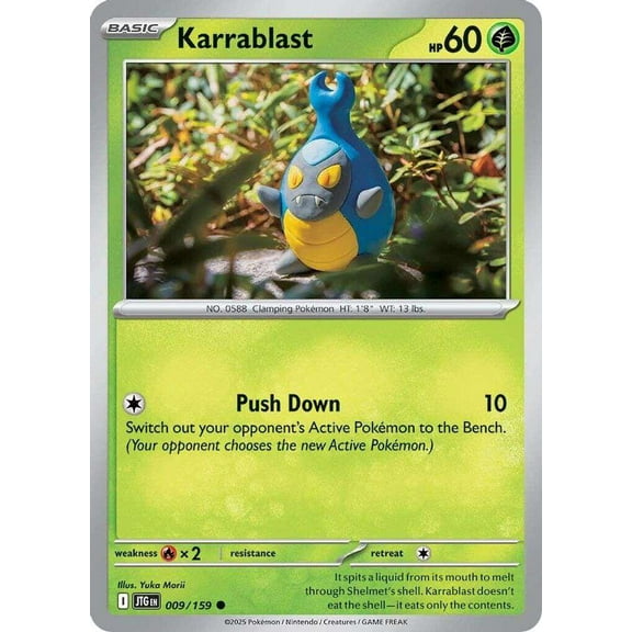 Pokemon Journey Together Common Karrablast #9