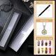 thumbnail image 3 of Caja de Regalo de BolíGrafo VacíA de 16 Piezas Estuche de CartóN Negro con Ventana Transparente para JoyeríA LáPiz BolíGrafo BolíGrafo ExhibicióN, 3 of 6